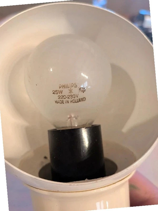 Lâmpada vintage Plug in - para colecionador – photo 4